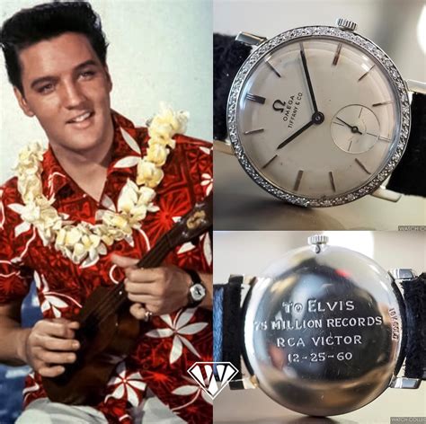 elvis omega watch|Elvis watches list.